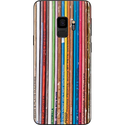 Records Music Galaxy S9 Skin